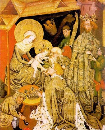 unknow artist The Adoration of the Magi oil painting image